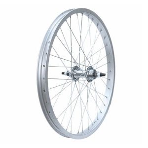ARO 20 TRASERO X1.75 36H BMX ALLOY BOCINA HIERRO CINTA ANCHA